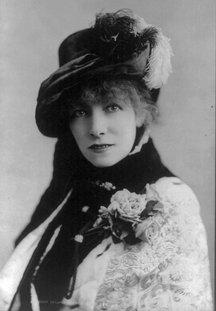 Francouzská herečka Sarah Bernhardtová byla jednou z milenek krále Eduarda VII.
