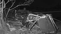 K prvnímu katastrofálnímu pádu lanovky došlo 9. března 1976