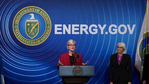 Ministryně energetiky Spojených států amerických Jennifer Granholmová ve Washingtonu 13. prosince 2022.