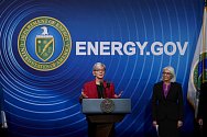 Ministryně energetiky Spojených států amerických Jennifer Granholmová ve Washingtonu 13. prosince 2022.
