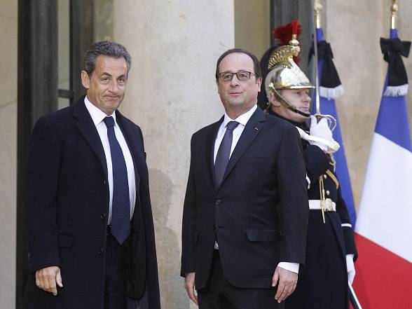 Nicolas Sarkozy a François Hollande 