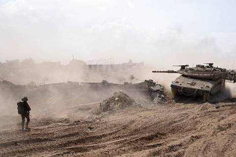 Izraelské jednotky v Gaze