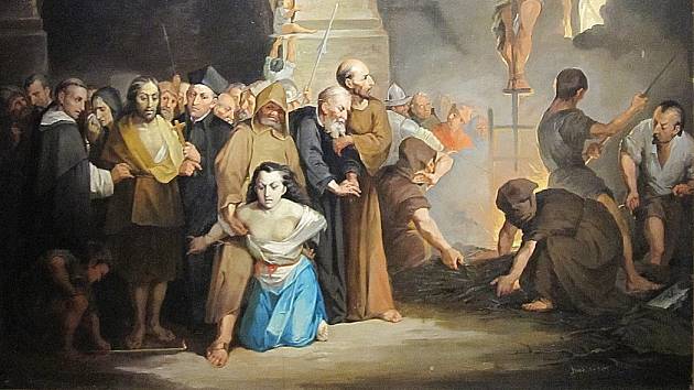 Joaquin Pinto, obraz Inkvizice