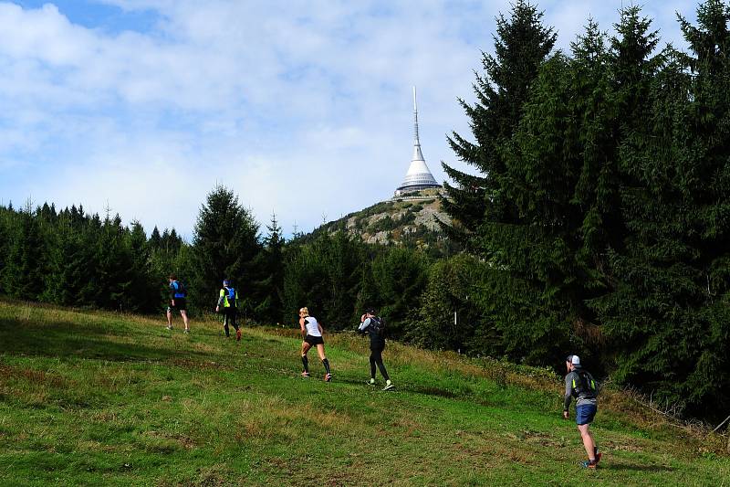 Populární Ještědský půlmaraton se pořádal i v roce 2017.