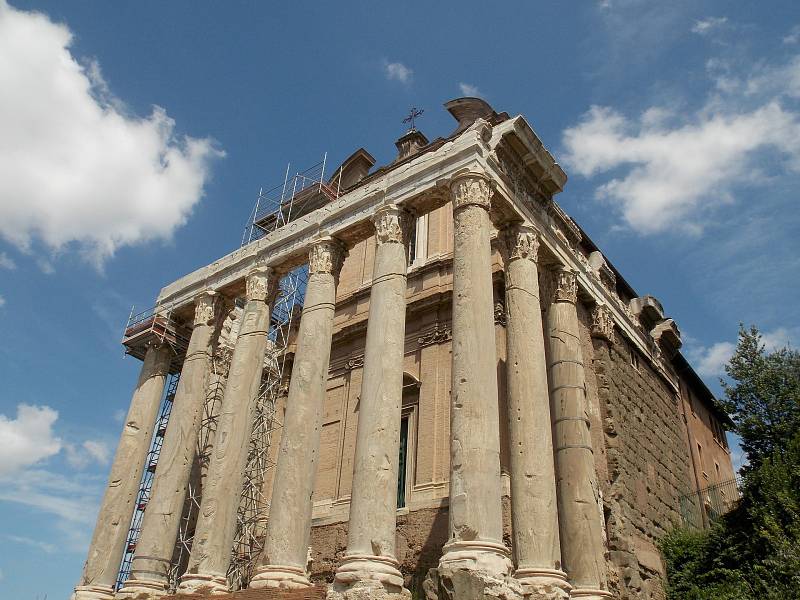 Forum Romanum v Římě