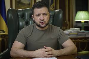 Ukrajinský prezident Volodymyr Zelenskyj na snímku ze 4. dubna 2022