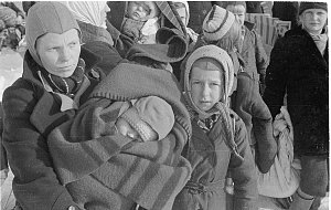 Evakuace finských civilistů během války Finska se Sovětským svazem