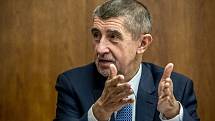 Předseda hnutí ANO Andrej Babiš