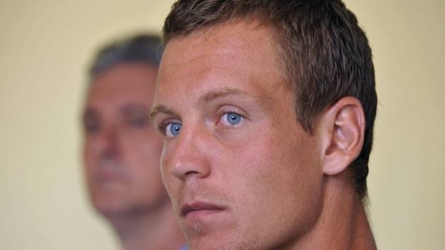 Tenista Tomáš Berdych před čtvrtfinále Davis Cupu proti Srbsku.