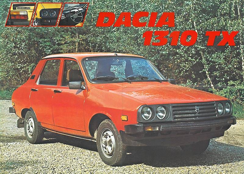 Modernizovaným provedením byla Dacia 1310