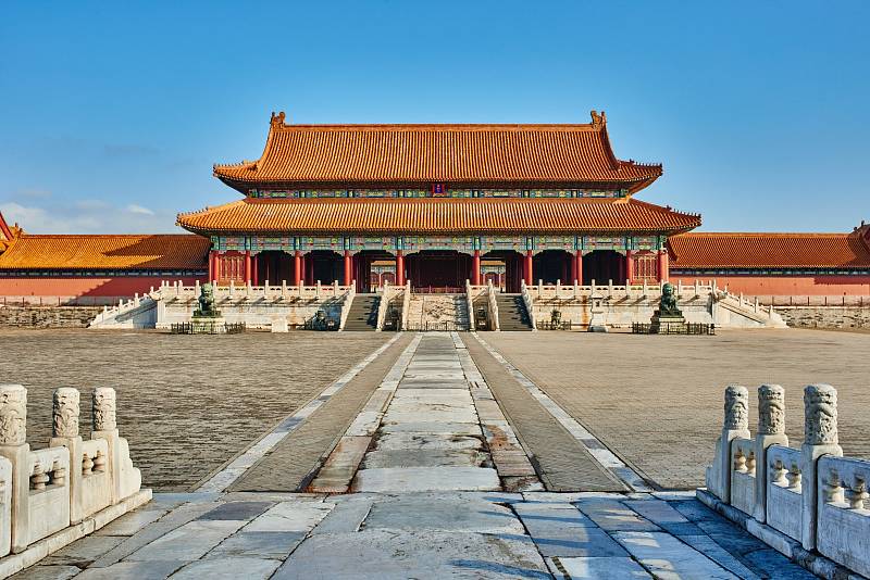 Zakázané město v čínském Pekingu