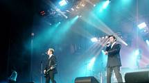 Členové Modern Talking na svém posledním společném koncertě v Berlíně v roce 2003