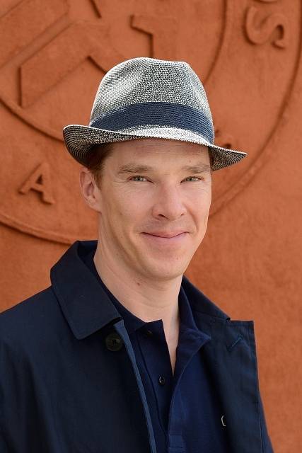 Poslední den French Open: Benedict Cumberbatch, představitel Sherlocka Holmese, na finále