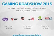 Pozvanka na Gaming Roadshow 2015.