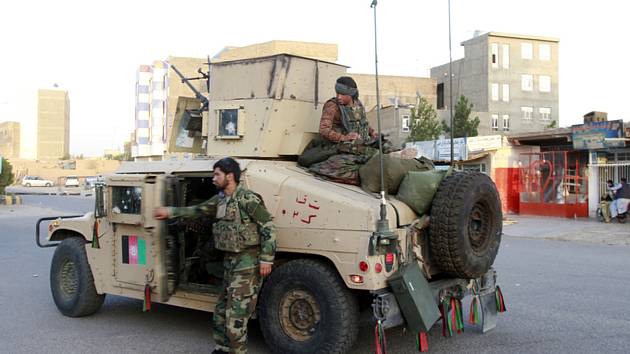 Vojáci afghánské armády ve městě Herát