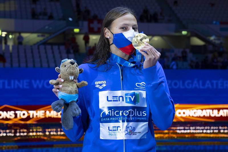 Plavkyně Barbora Seemanová získala zlato na ME.