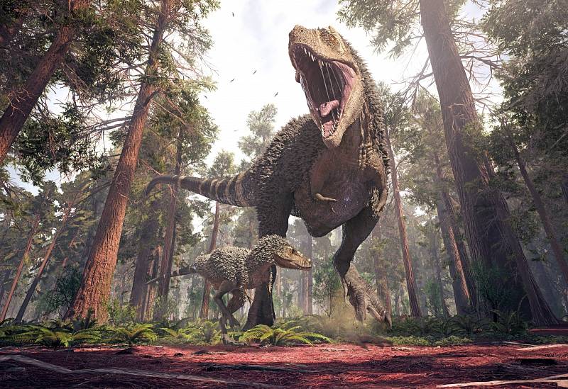 Tyranosaurus nebyl vždy na vrcholu potravního řetězce. Žil ještě větší predátor.