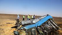  Airbus společnosti Kogalymavia se v sobotu zřítil na Sinajském poloostrově v Egyptě. Zahynulo všech 224 lidí na palubě.