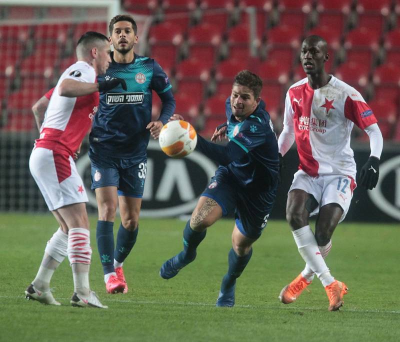 Zápas Evropské ligy UEFA: Slavia - Beer Ševa