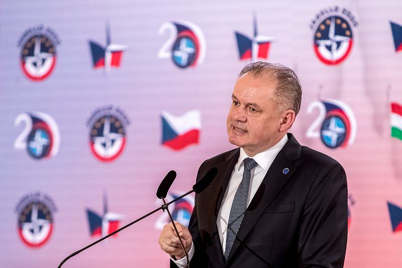 Ceremoniál k výročí 20 let České republiky v NATO proběhl 12. března v Praze