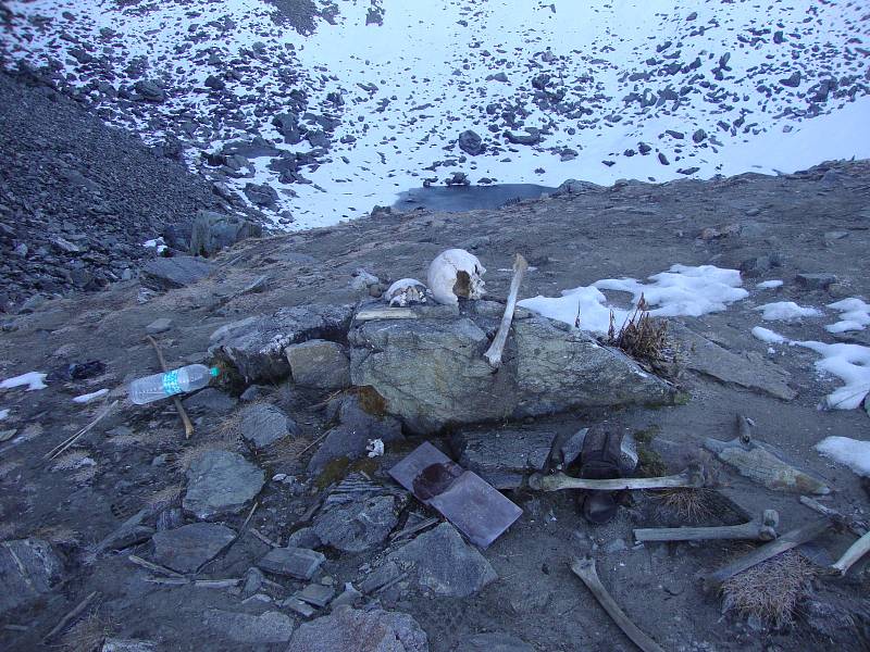 Vědci považovali kostlivce od jezera Roopkund za pozůstatky poutníků, kteří před více než tisícem let zahynuli ve sněhové bouři. Jenže to není tak jisté