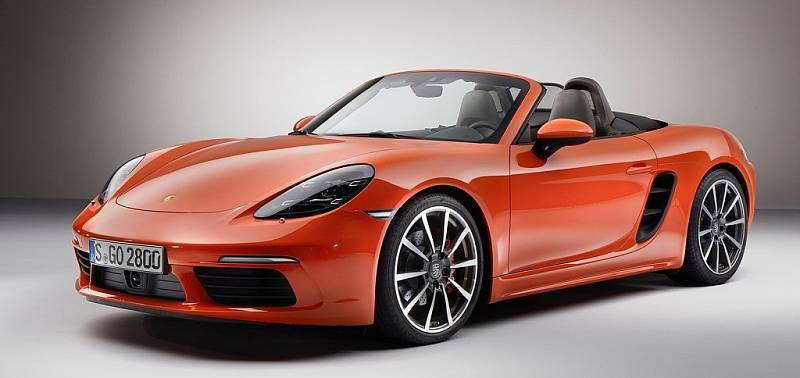 Porsche 718 Boxster.