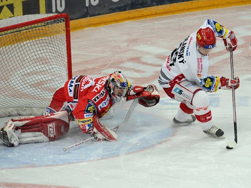 Jiří Polanský a jeho sporný samostatný nájezd.