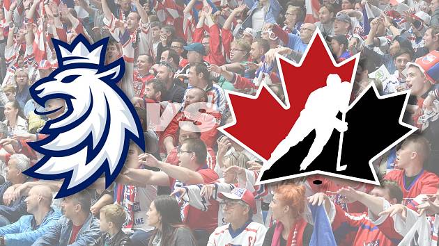 Hokejový zápas Česko versus Kanada