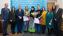 Loňské slavnostní vyhlášení výsledků prvního ročníku ankety Dítě Česka české pobočky UNICEF.