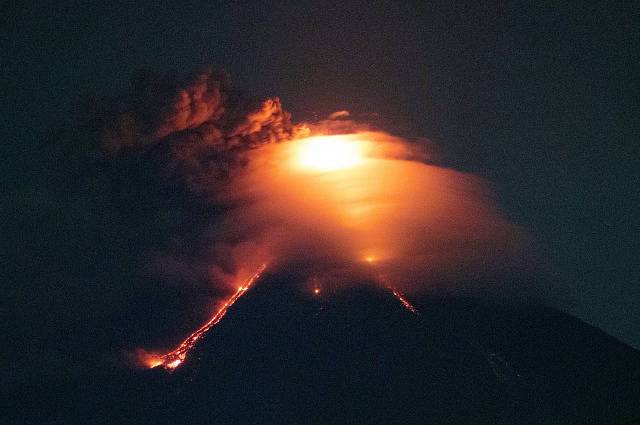 Filipínská sopka Mayon