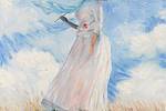 Obrazy plzeňské malířky Doris Tesárkové Oplové mohou působit depresivně
