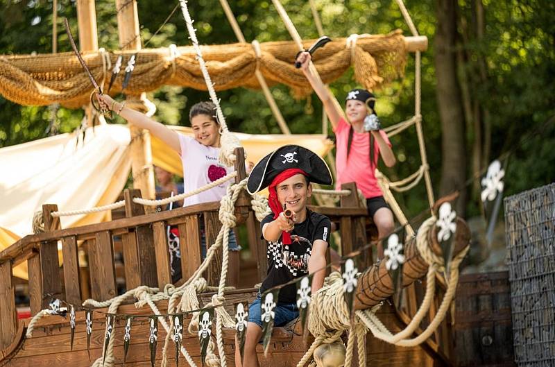 Skalka Family Park, volnočasově-sportovní areál pro rodiny, jenž leží kousek od Ostravy