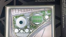 Al Thumama Stadium.