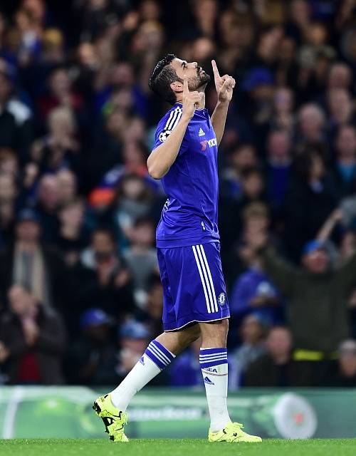Diego Costa se postaral o jeden ze čtyř zásahů Chelsea