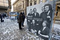Na náměstí Václava Havla v Praze byla 6. ledna zahájena výstava "Nemohli jsme mlčet. Lidé Charty 77", kterou připravil Ústav pro studium totalitních režimů ve spolupráci s Archivem bezpečnostních složek. Výstava potrvá do 27. ledna.