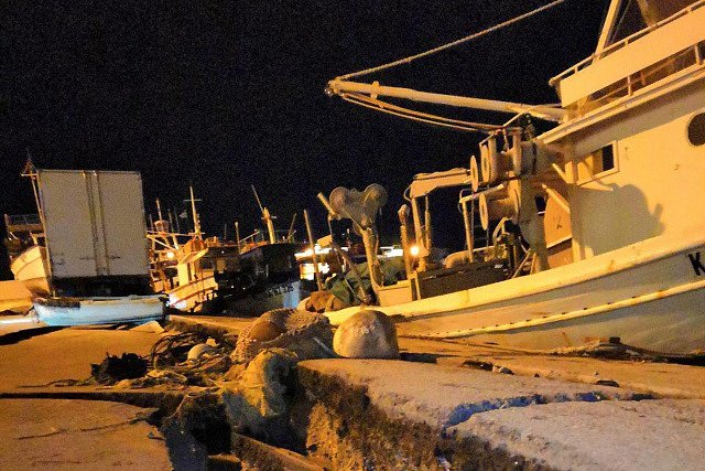 Zemětřesení na řeckém ostrově Zakynthos