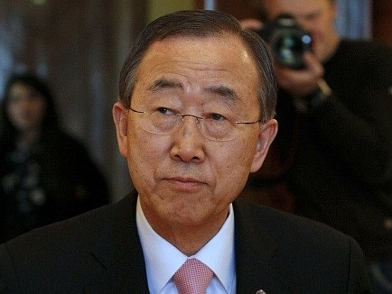 Bývalý generální tajemník OSN Pan Ki-mun