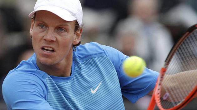 Tomáš Berdych na turnaji v Monte Carlu.