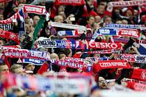 Čeští fanoušci ve Wembley