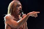 Iggy Pop vystoupil 25. června v Praze na festivalu Metronome.