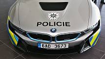 BMW i8 ve službách Policie ČR.