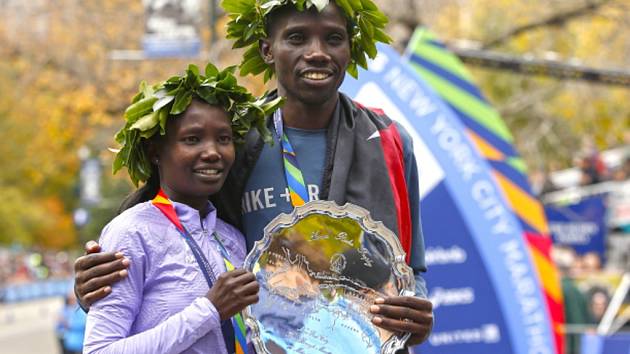 Newyorský maraton ovládli Mary Keitanyová a Stanley Biwott.