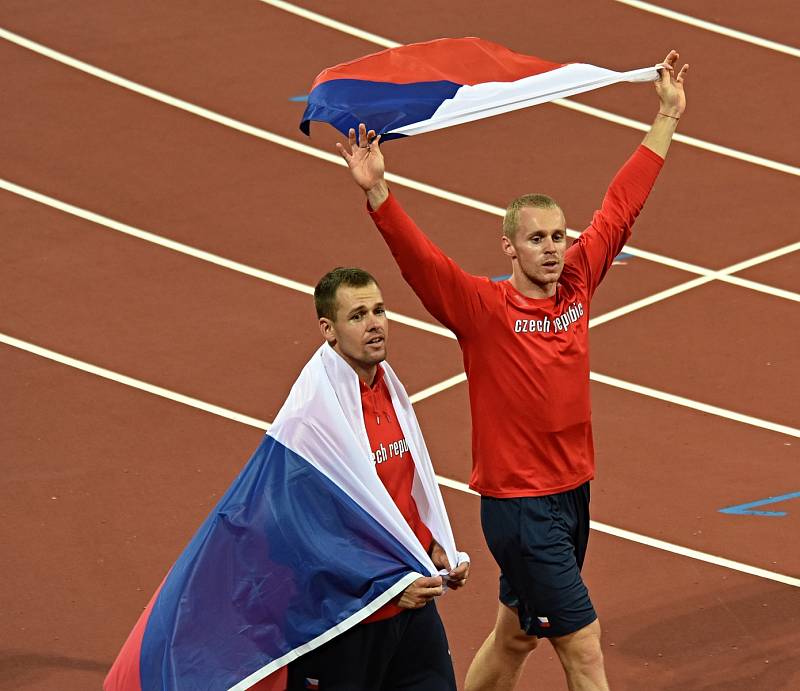 Jakub Vadlejch a Petr Frydrych na MS v Londýně