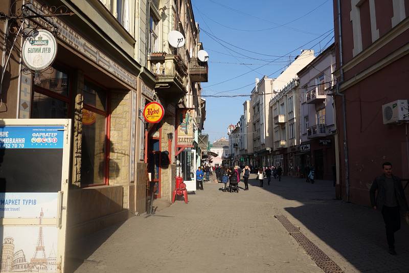 Ulice Užhorodu