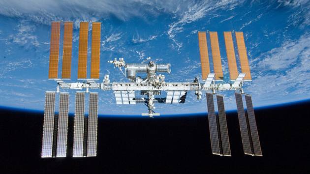 Mezinárodní vesmírná stanice. Ilustrační snímek
