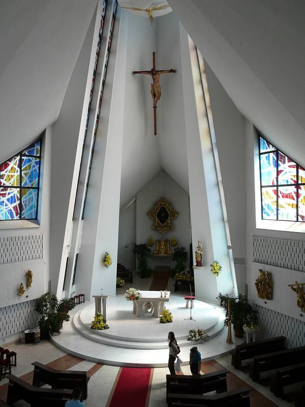 Kostel svatého Václava v Břeclavi.