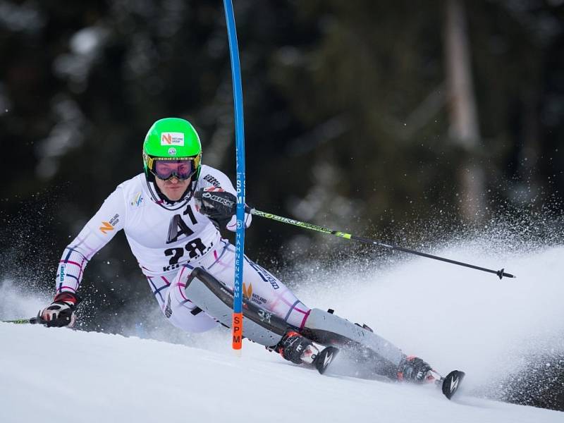 Lyžař Kryštof Krýzl neprošel prvním kolem slalomu Světového poháru v Bormiu.
