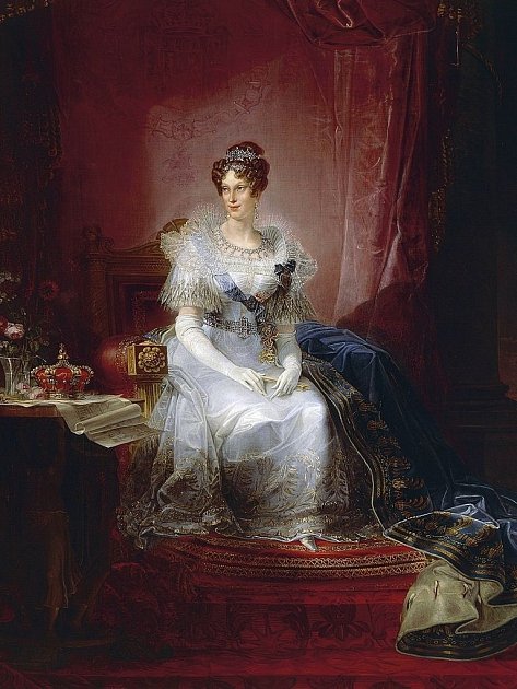 Rakouská arcivévodkyně Marie Luisa se jako druhá manželka francouzského císaře Napoleona stala na 4 roky francouzskou císařovnou. Manželství bylo šťastné.