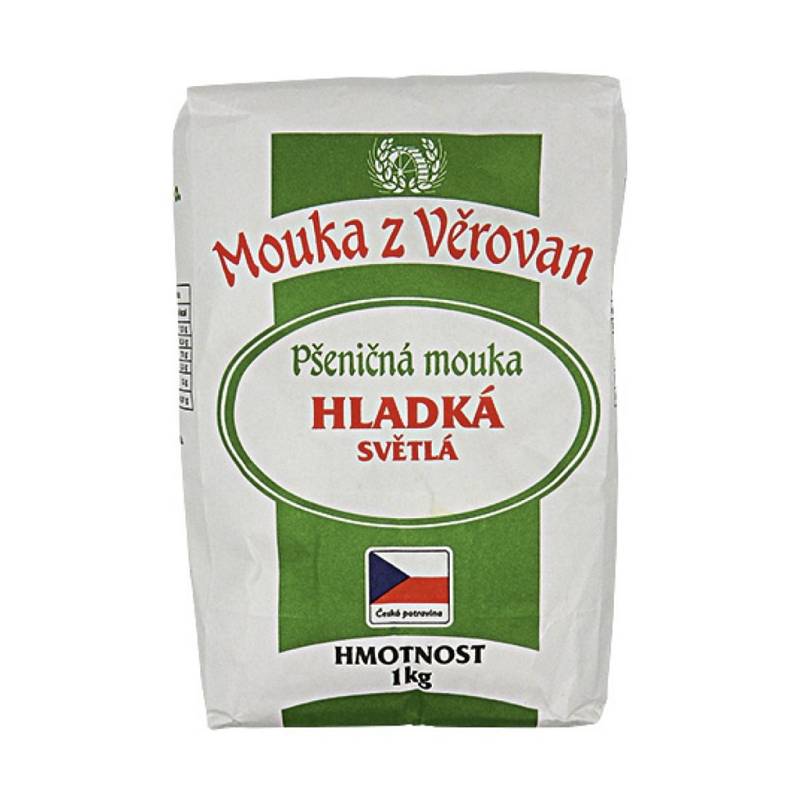 Mouka z Věrovan Pšeničná mouka hladká světlá