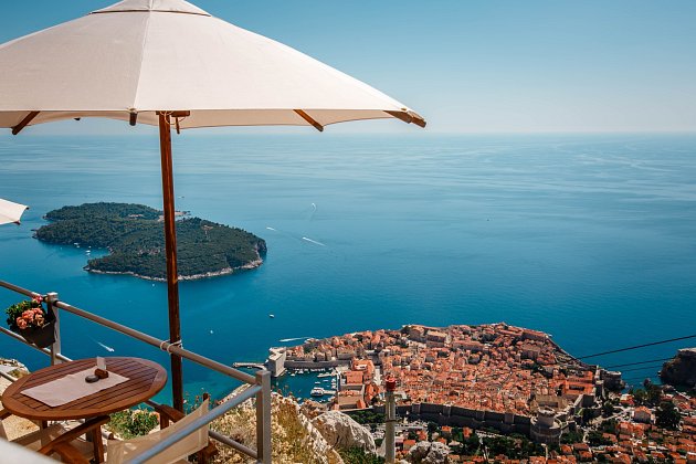 Restaurace a bar Panorama v Dubrovniku